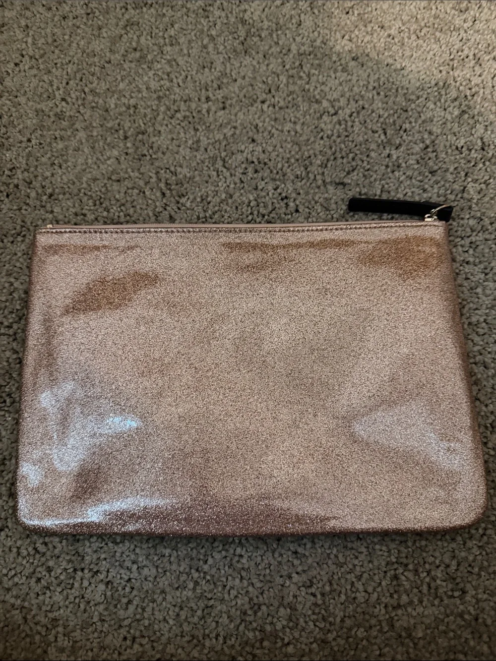 kate spade Rose Gold Glitter Phone Pouch